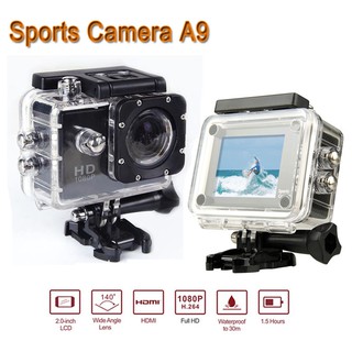 Camera Hành Trình Thể Thao Full 1080HD Camera Sport A9 - LCD 1.5'