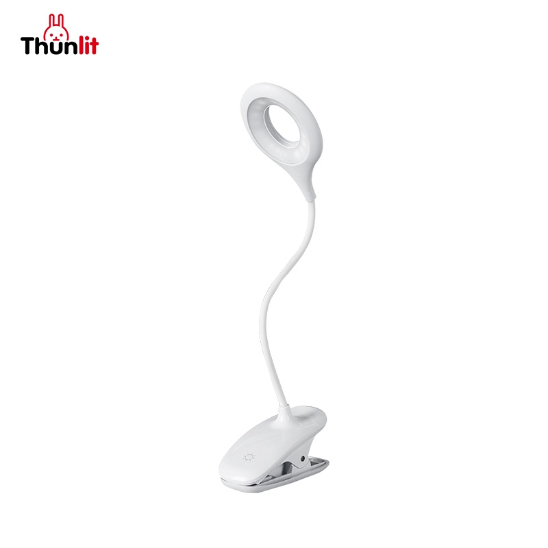 Đèn ngủ kẹp giường Thunlit siêu sáng sạc usb 1200mah có 3 chế độ sáng