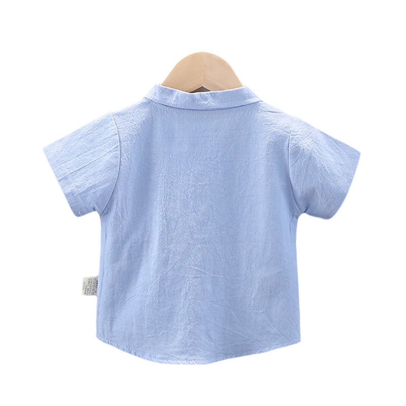 0-5 Tuổi Áo Thun Ngắn Tay Họa Tiết Hoạt Hình Cầu Vồng Cho Bé Trai