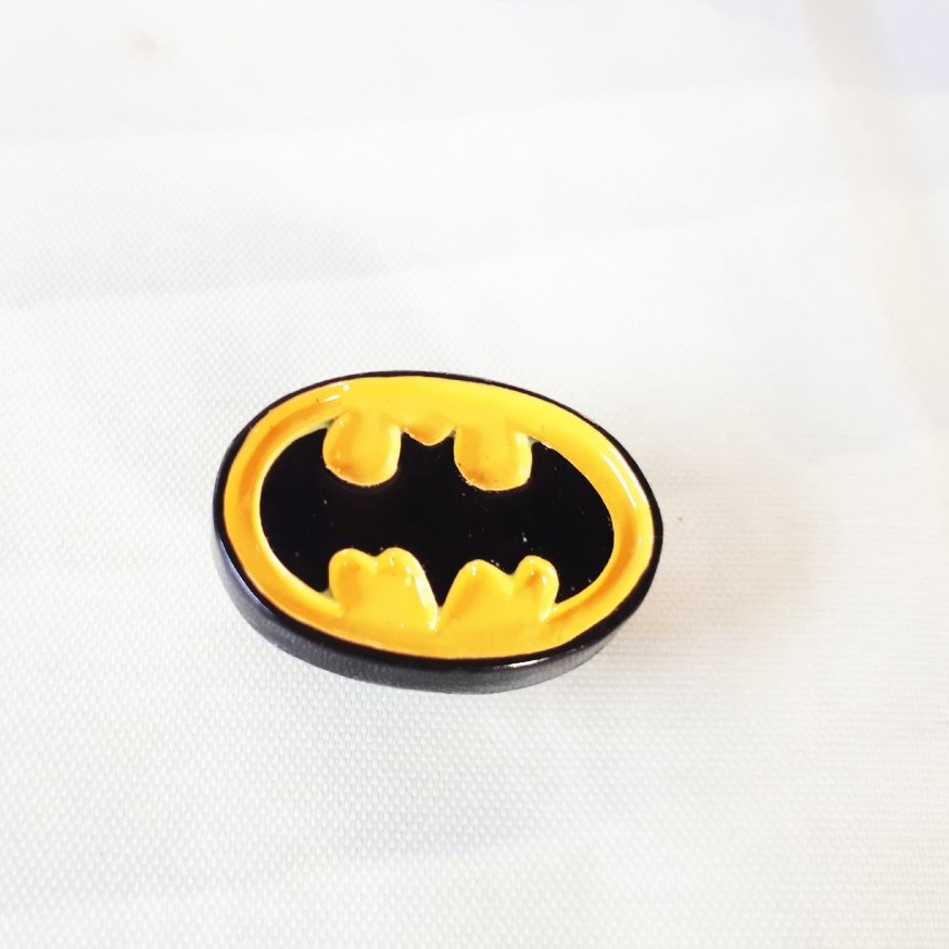 Nút cài dép sticker loại nhựa cứng - Batman, Ngôi sao, Kim cương