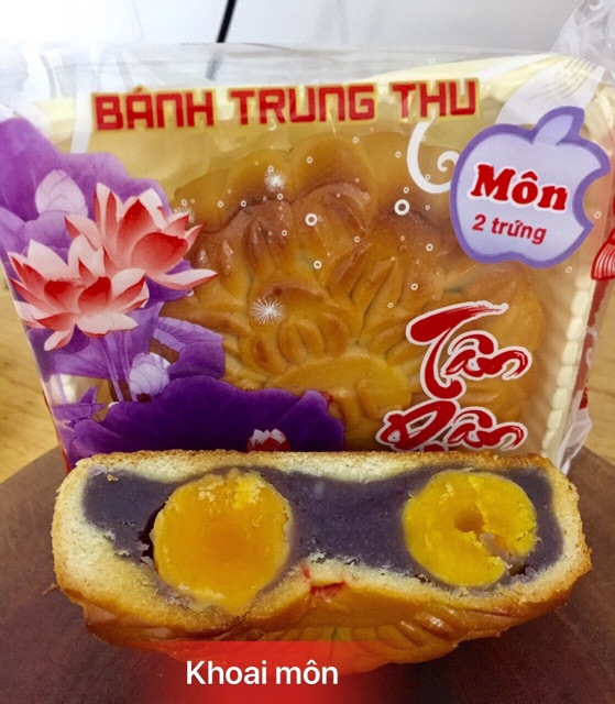 [SG sẵn ] Bánh trung thu cổ truyền ( 200gram 2 trứng muối) | BigBuy360 - bigbuy360.vn