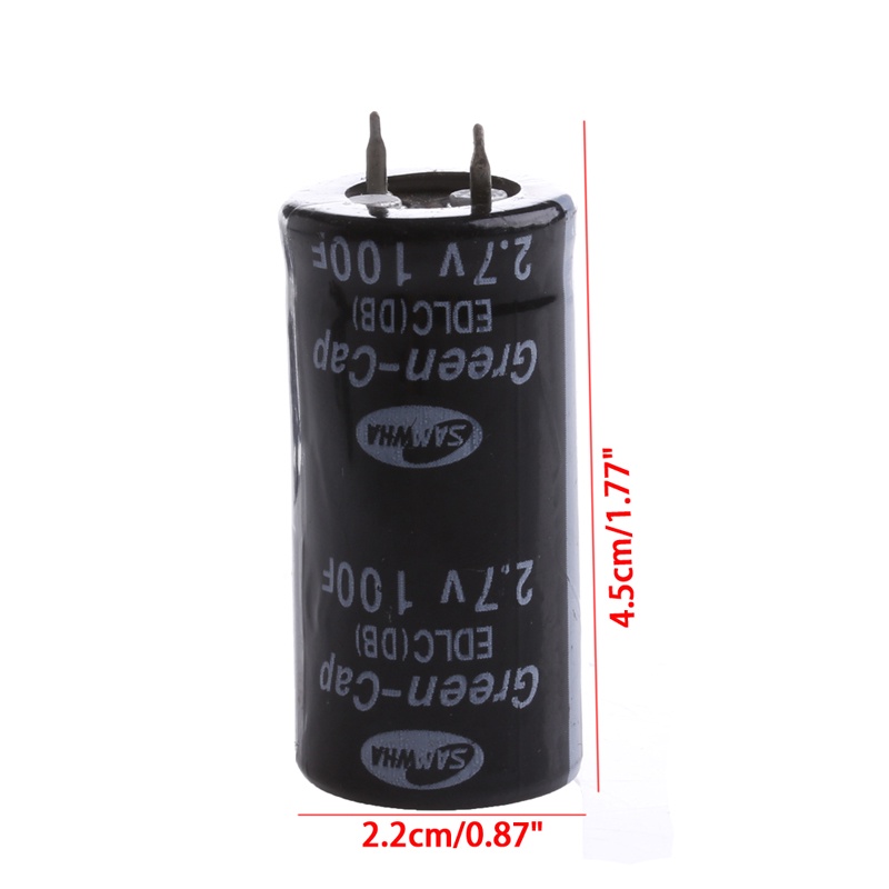Set 2 Tụ Điện zzz 2.7V 100F Chuyên Dụng Mới