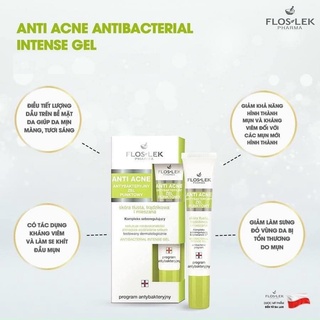 Kem chấm giảm mụn Floslek 20ml