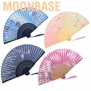 Quạt phiến kiểu Nhật Bản cổ điển họa tiết bươm bướm dễ thương bắt mắt