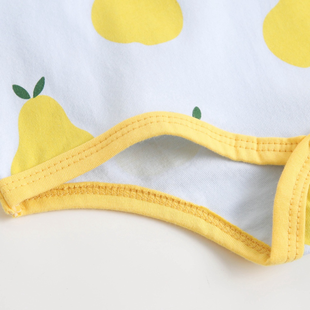 Bộ đồ Sanlutoz bằng vải cotton mùa hè cho trẻ em sơ sinh