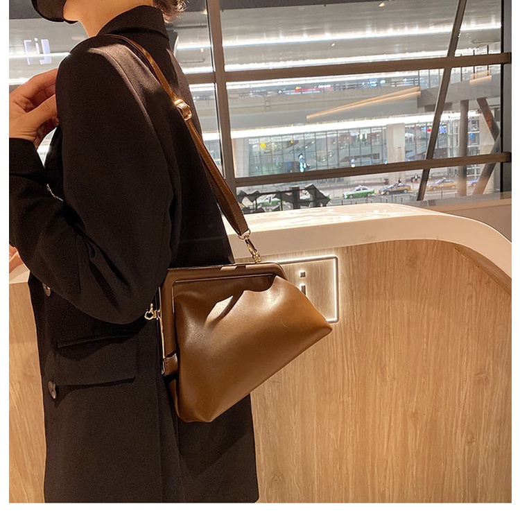 Túi đeo chéo JASMIN NOIR bằng da pu chất lượng cao phong cách cổ điển thời trang cho nữ