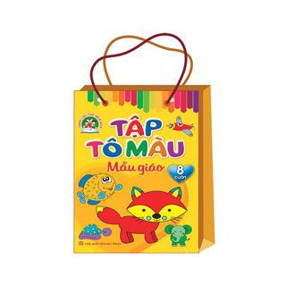 Tập Tô Màu Mẫu Giáo (Bộ 8 Quyển)