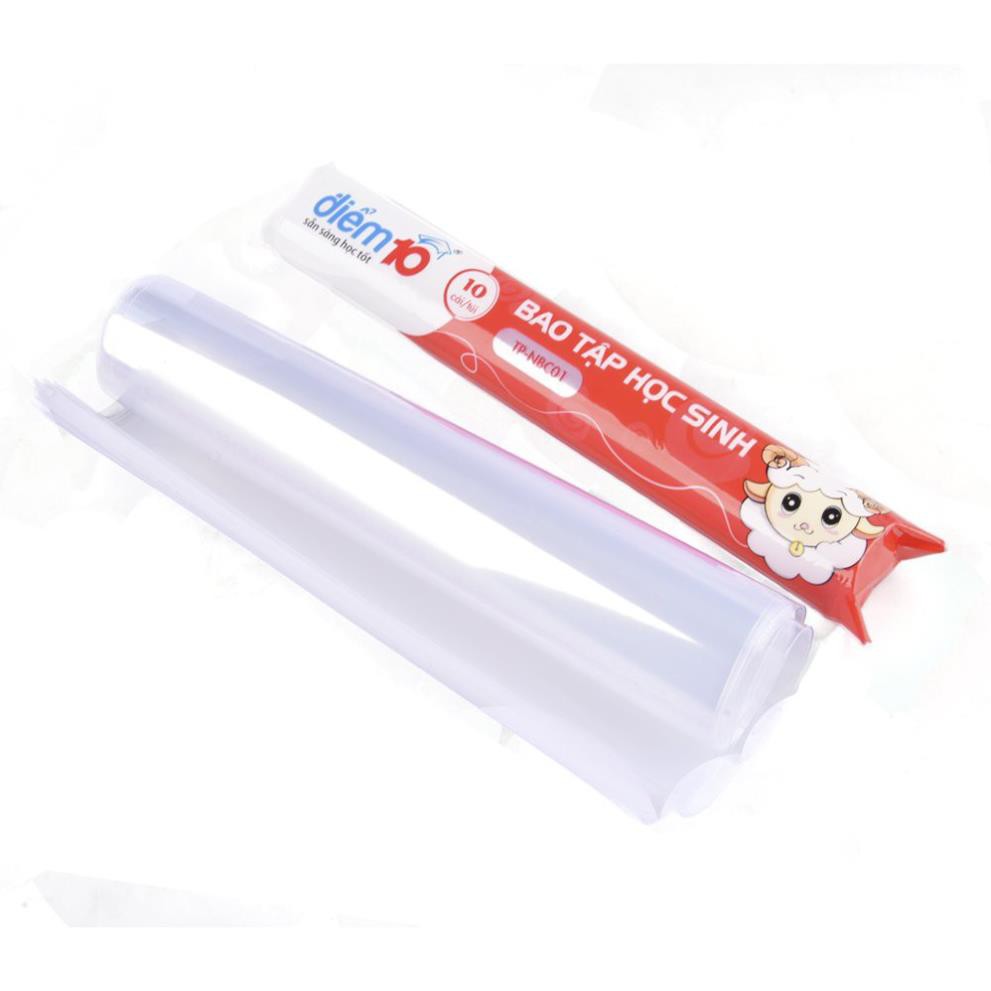 Bìa bao tập Điểm 10 TP-NBC01 combo 10