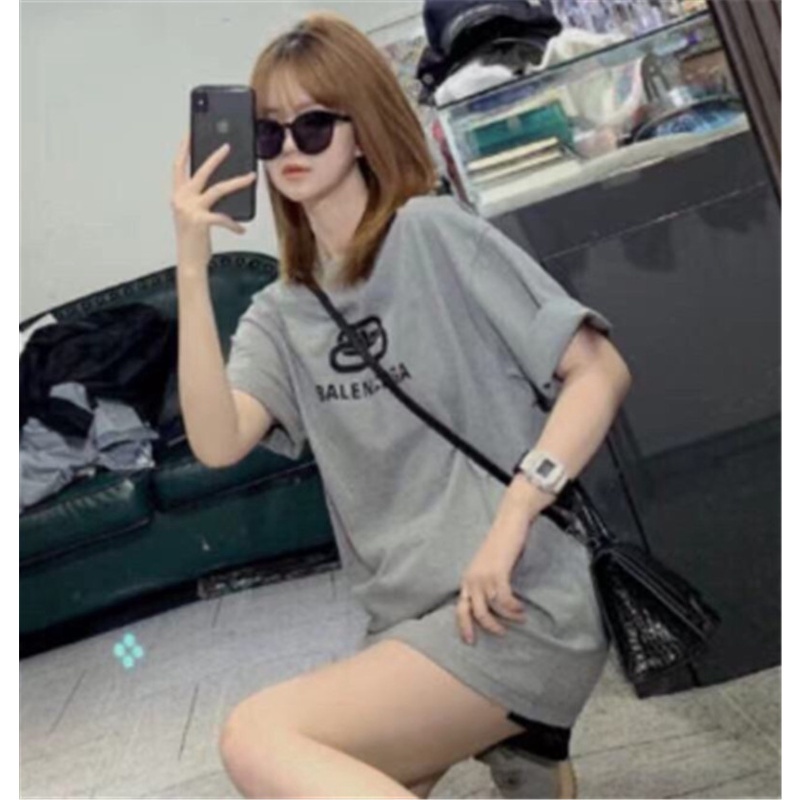 Áo Thun Tay Ngắn Cổ Tròn In Họa Tiết Thời Trang Cho Nam Và Nữ