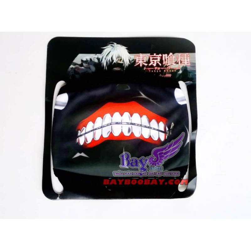 Khẩu trang vải Ken Kaneki Tokyo Ghoul | Baystore