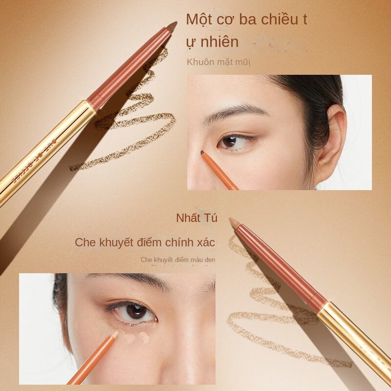 OUTOFOFFICE Dòng Chính Xác Kem Che Khuyết Điểm Viền Môi Chống Thấm Nước, Sửa Chữa Lâu Dài, Không Phai Màu, Tự Nhiên