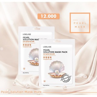 Mặt nạ dưỡng da, cấp ẩm Lebelage Solution Mask Pack 25g