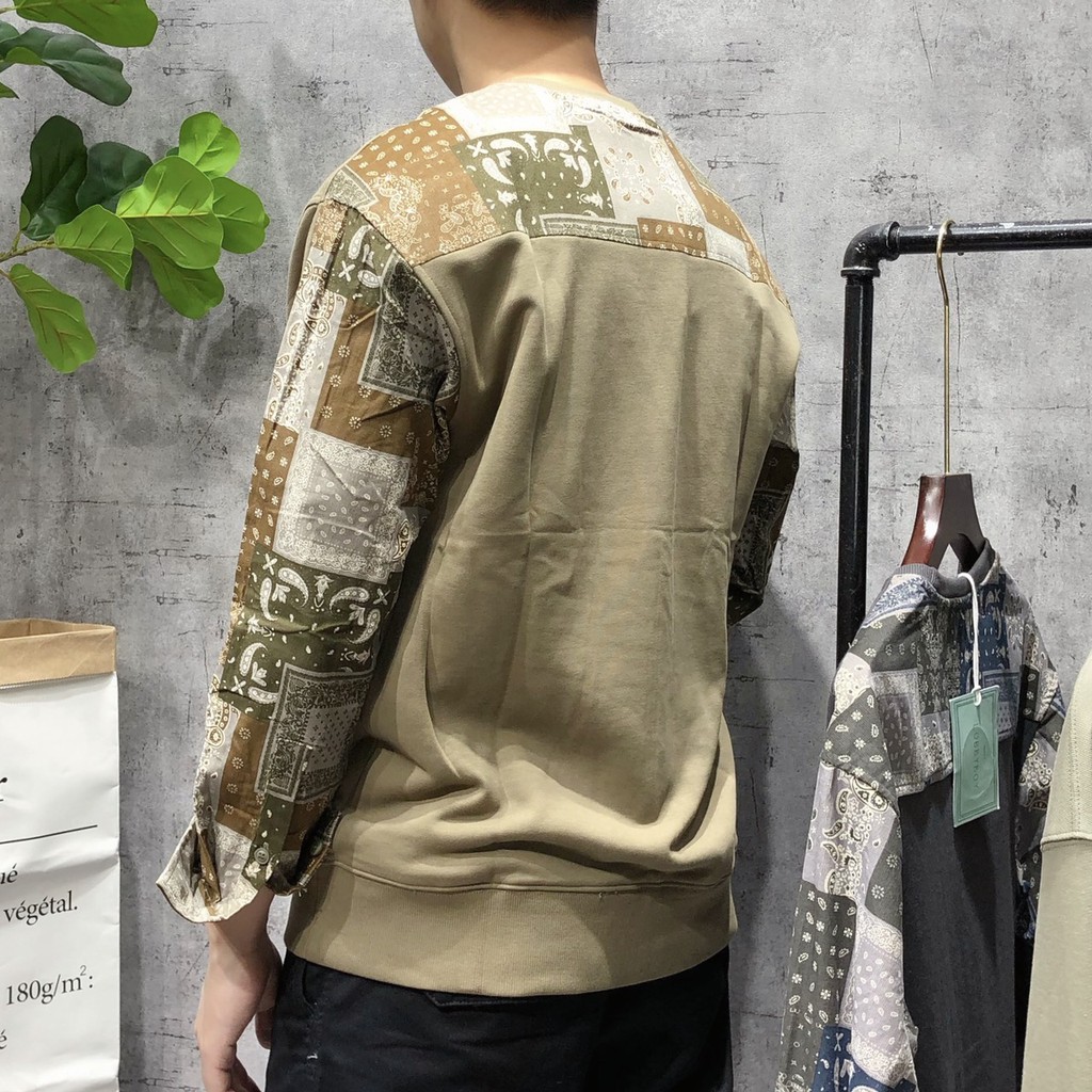 Áo thun nỉ sweater nam dài tay cao cấp ANSW23