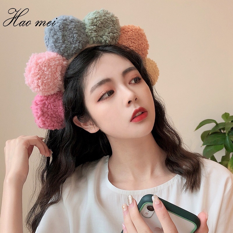  Băng Đô Rửa Mặt Họa Tiết Hoa Thời Trang Hàn Quốc