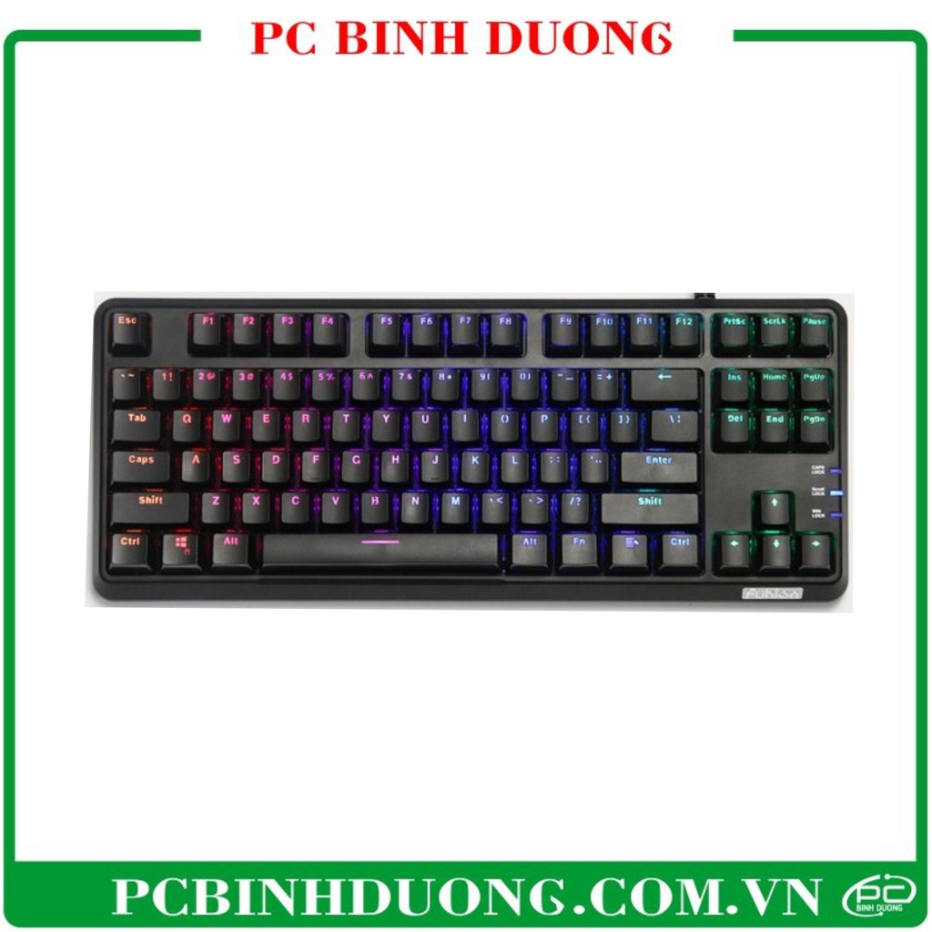 BÀN PHÍM CƠ FUHLEN M87S BLUE SW LED RGB