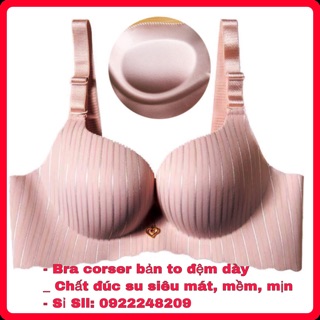 Áo ngực đúc su bản lưng to 3 móc gài tiện dụng