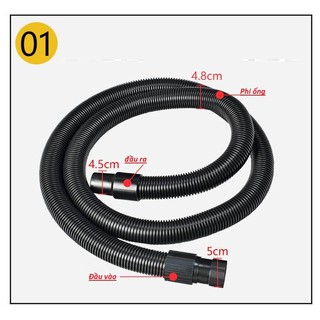 Ống mềm - ống ruột gà máy hút bụi công nghiệp