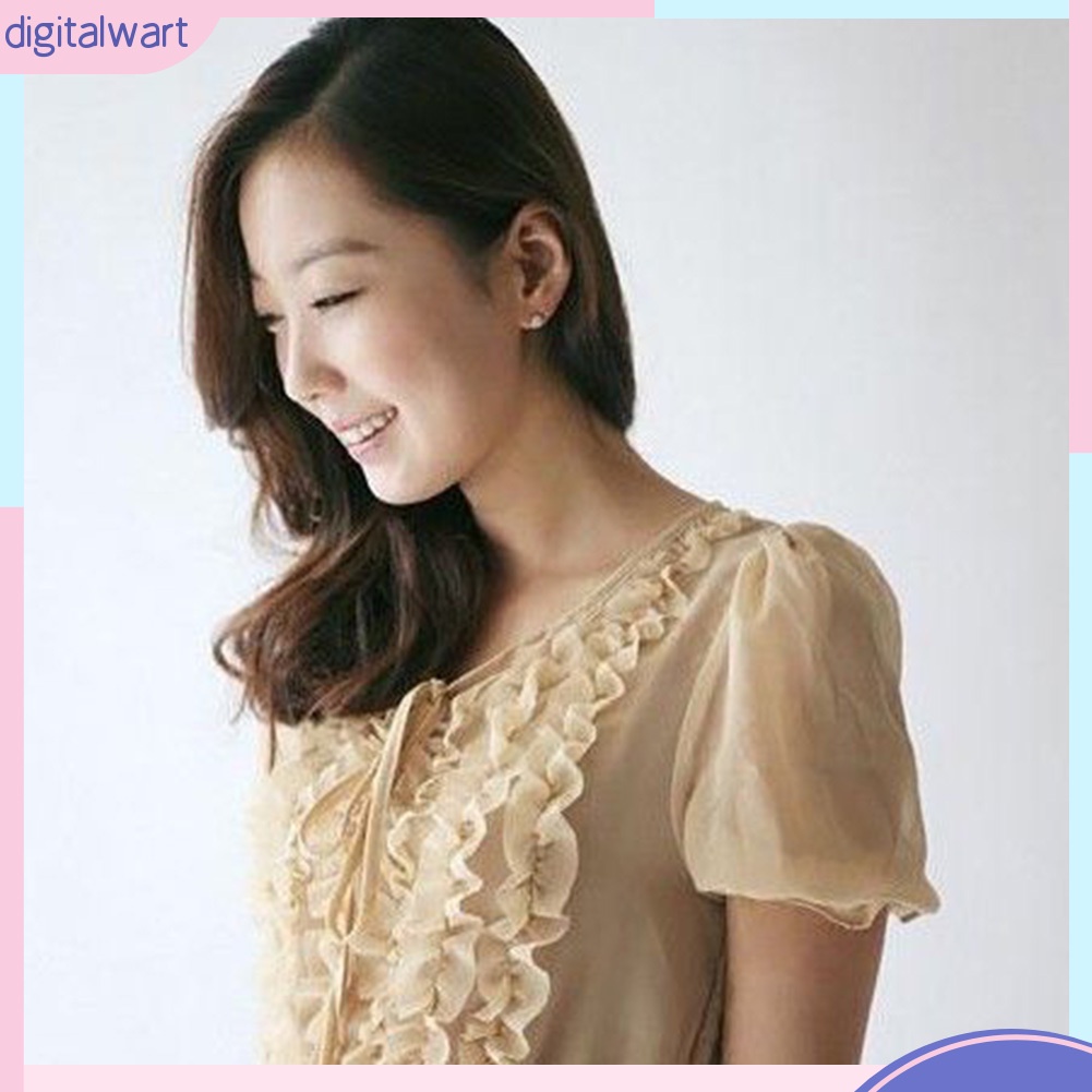 Khuyên Tai Tròn Đính Đá Thời Trang Thanh Lịch Dành Cho Nữ