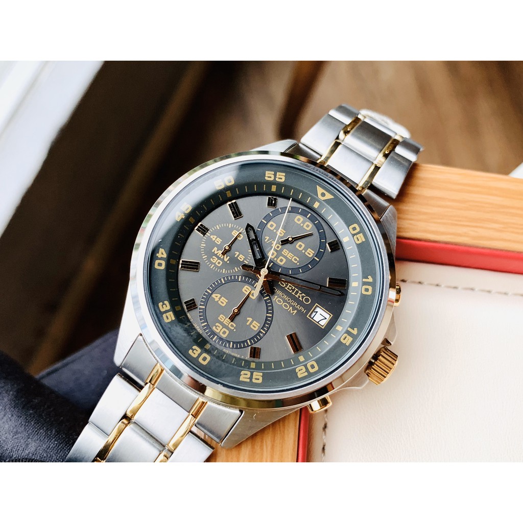 Đồng hồ nam Seiko Chronograph SKS631P1 - Máy Quartz Pin - Kính cứng