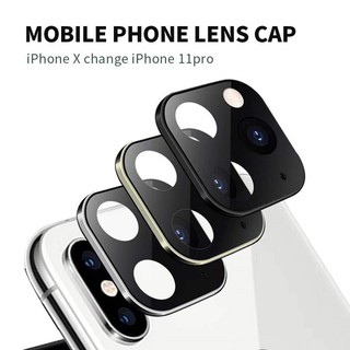 Miếng Dán Bảo Vệ Camera iPhone X Giả iPhone 11 Pro