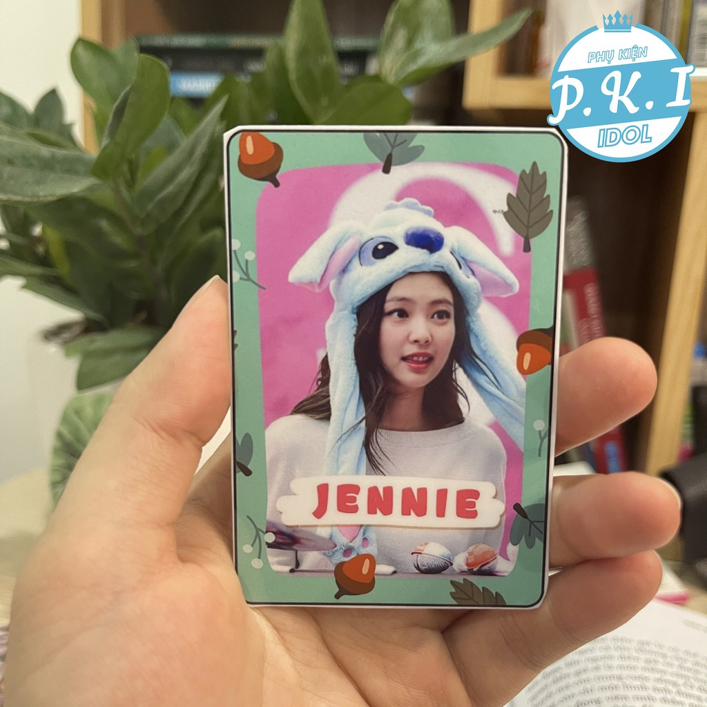 Bộ Card Cứng In Hình Nhóm Nhạc – Các Thành Viên Blackpink Bo Góc