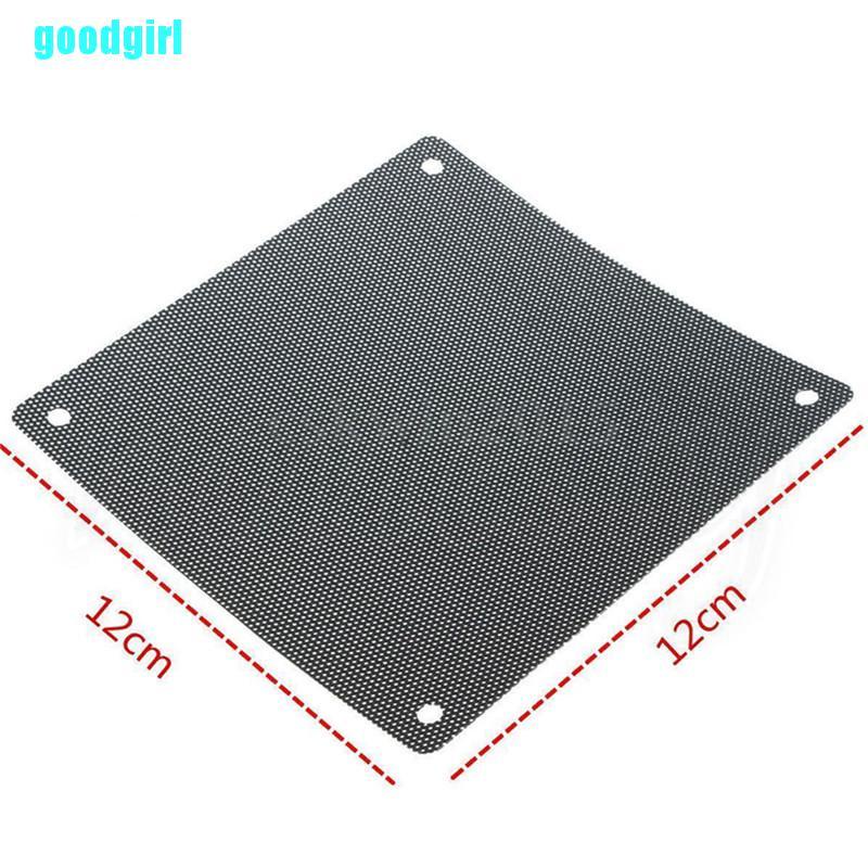 Set 5 Túi Lưới Lọc Bụi 120mm Màu Đen Cho Quạt Tản Nhiệt Máy Tính