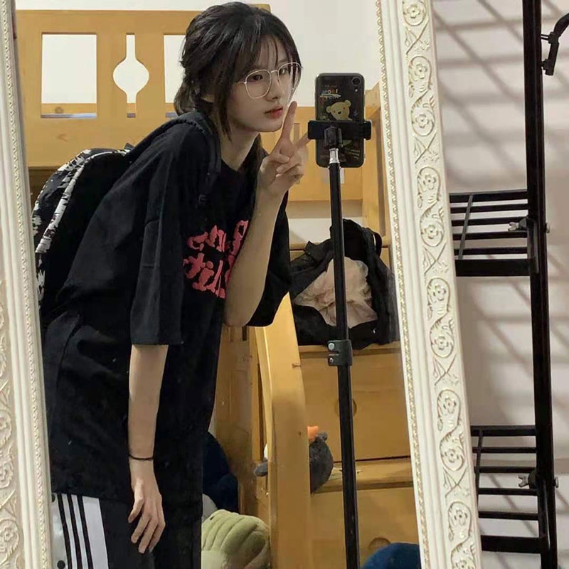 NRVP Áo Thun Tay Ngắn Cổ Tròn Thời Trang Mùa Hè Phong Cách Hàn Quốc 2022 Cho Nam Và Nữ