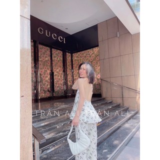 Set yếm quần ống rộng