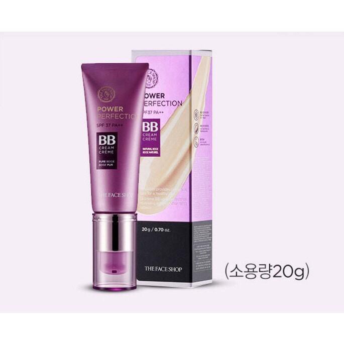 {giá sỉ} BB Cream – The Face Shop Power Perfection 20g SPF 37 PA ++ 