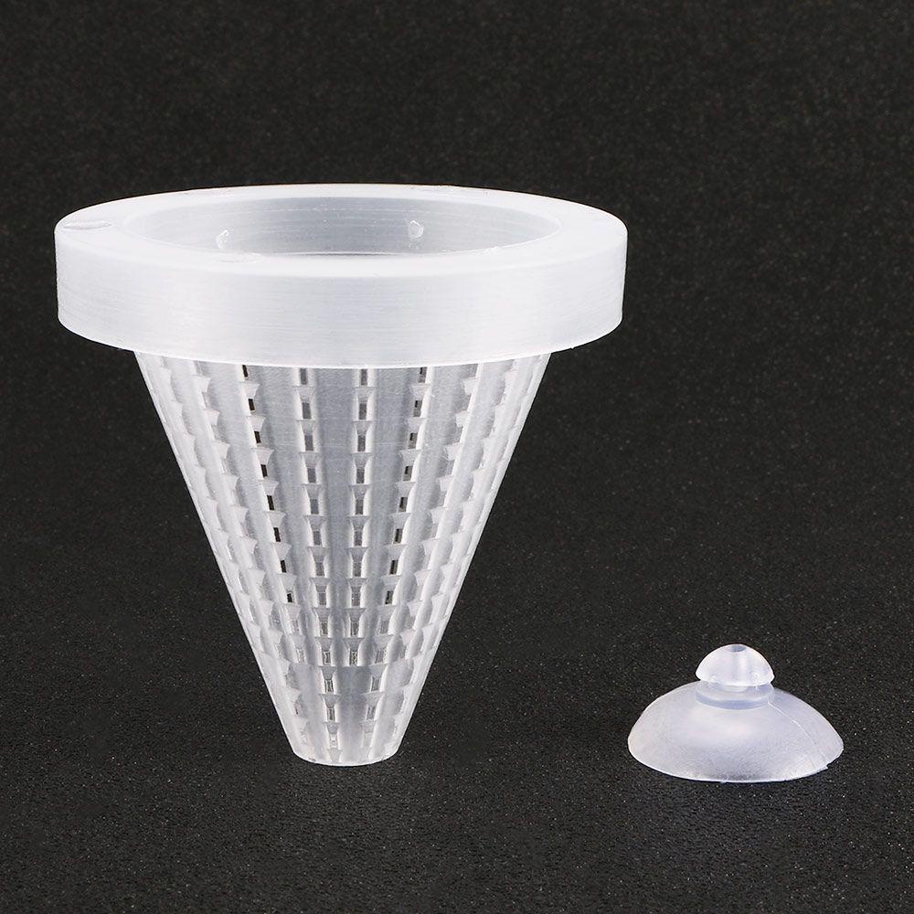 Bộ 4 Cốc Đựng Thức Ăn Cho Cá Hình Nón / Giun Máu / Giun Máu Tiện Dụng