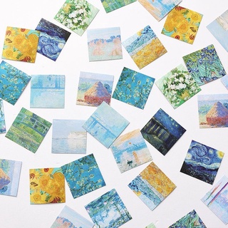 Hộp Sticker Tranh Sơn Dầu Van Gogh