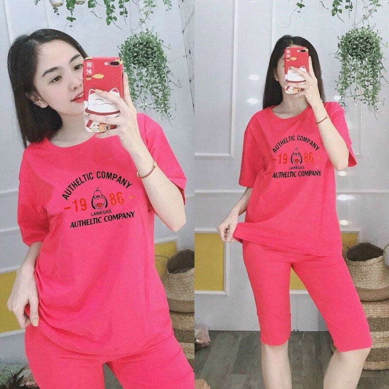 Bộ thun lửng hè siêu mát form rộng