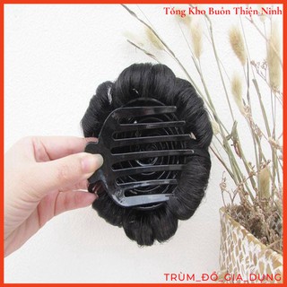 BÚI TÓC GIẢ BÔNG HOA HÀNG CAO CẤP