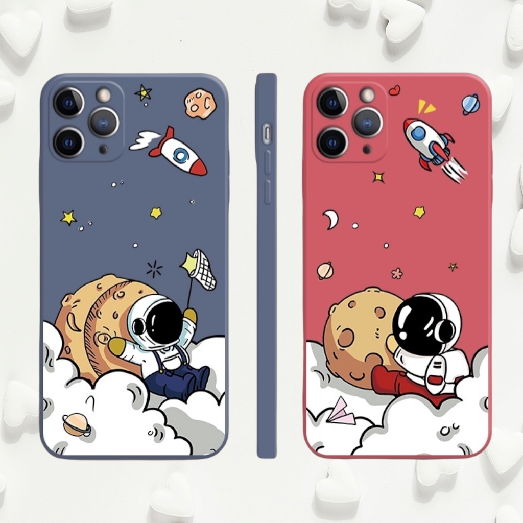 Ốp lung Iphone Vuông Vũ trụ 6s,6 plus,6s plus,7,8,7 plus,8 plus,X,Xs,Xr,Xs Max