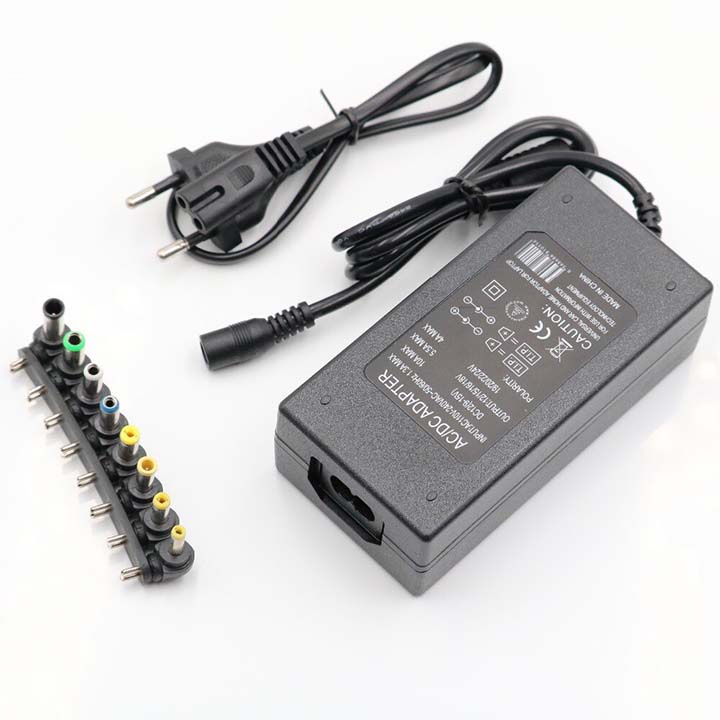 Bộ đổi nguồn đa năng từ 220v sang 12v-24v 5A, Kèm 8 Chân Rắc Kết Nối