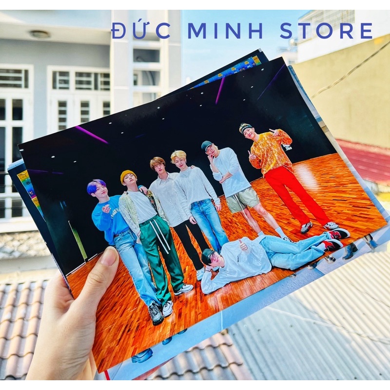 POSTER IDOL NHÓM BTS DECAL CÓ KEO SẴN DÁN TƯỜNG TRANG TRÍ SIÊU ĐẸP