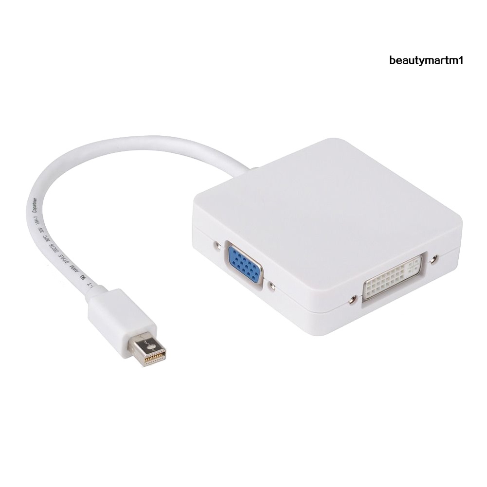 Cáp Chuyển Đổi 3 Trong 1 Từ Cổng Dp Thunderbolt Sang Dvi Vga Hdmi-Compatible Cho Macbook | BigBuy360 - bigbuy360.vn