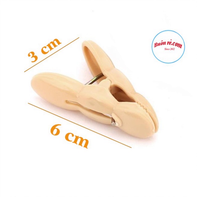 20 Kẹp Quần áo  phơi đồ tiện ích củ lạc nhựa Việt Nhật . TTLV
