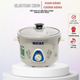 Nồi nấu chậm matika dung tích 2.5l mtk-9125