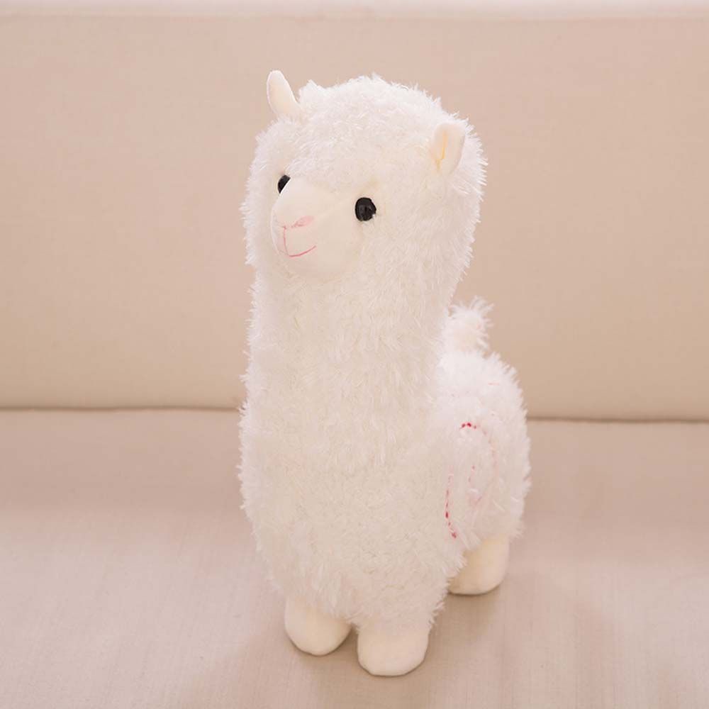 YIYU Đồ chơi nhồi bông hình lạc đà Alpaca nhiều màu sắc tuỳ chọn bằng cotton mềm mại cho bé