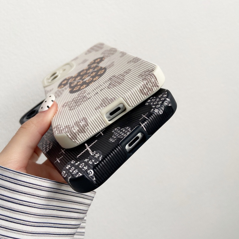 Ốp Điện Thoại Da Cừu Mềm Bảo Vệ Camera Cho iPhone 14 13 12 11 Pro Max XS XR X 8 7 Plus + SE 2020