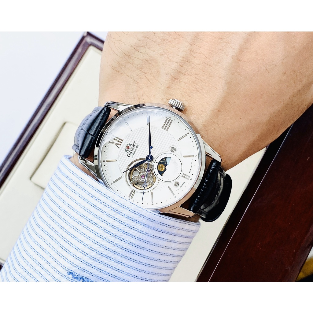 Đồng hồ nam Orient Sun and moon gen 4 Ver2 2021 RA-AS0011S10B lần đầu xuất hiện tại VN
