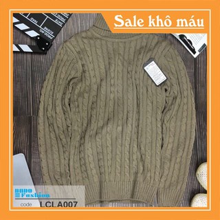 Áo Len Vặn Thừng Trơn Cổ Lọ Siêu Hot