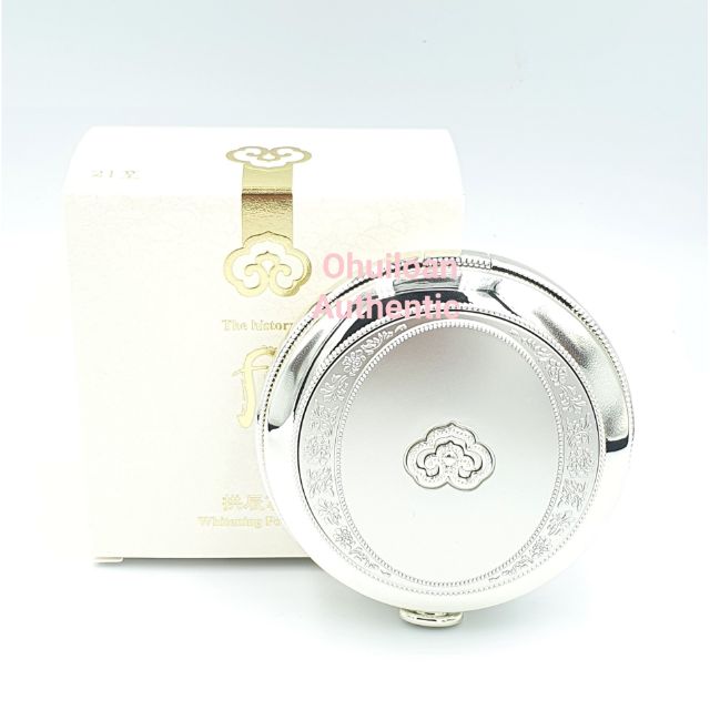 [ Mẫu Mới ] Phấn phủ trắng da kiềm dầu chống nắng hiệu ứng là sáng da bột ngoc trai  Whoo luxury Power Pact