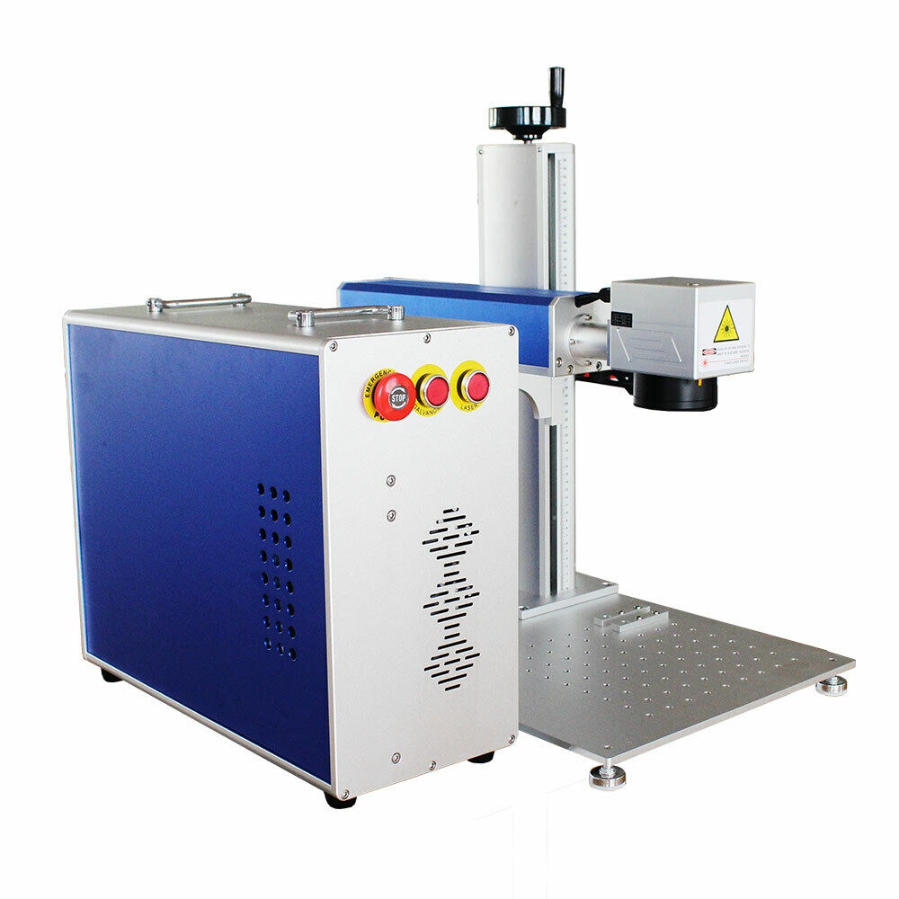 Máy khắc laser fiber kim loại và trên nhiều chất liệu Raycus  khắc trên mọi chất liệu 50W 2022