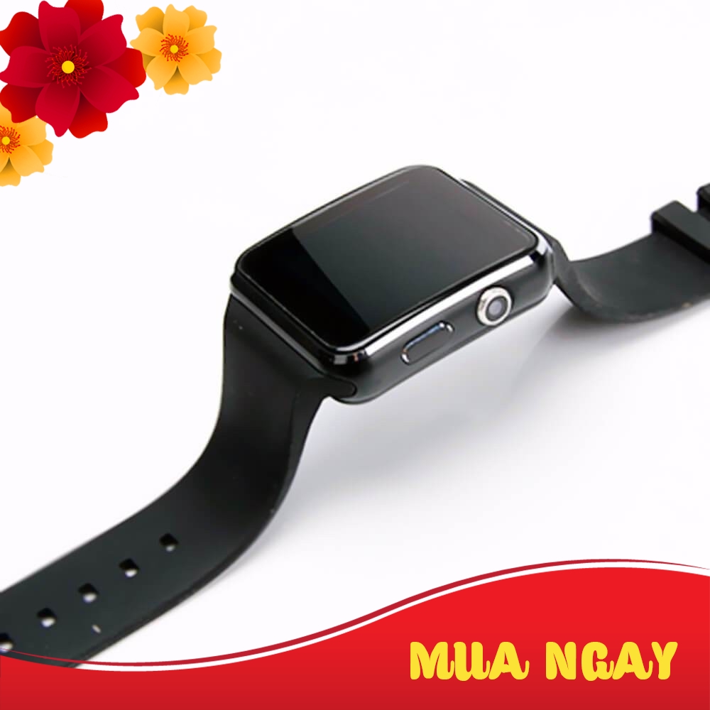 Đồng hồ thông minh X6 màn hình cong Cao cấp(đen)