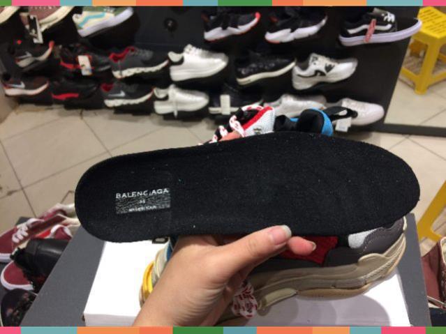(Ảnh thật) Giày đế tách Balen trips xanh đỏ size nữ | BigBuy360 - bigbuy360.vn