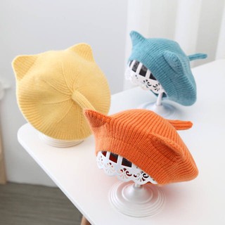 Mũ len cute cho bé gái