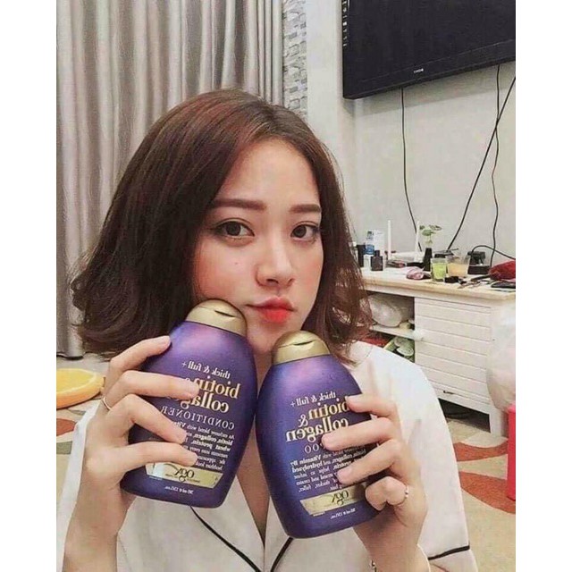 Biotin. Cặp gội - xả ogx 385ml (hàng Úc)