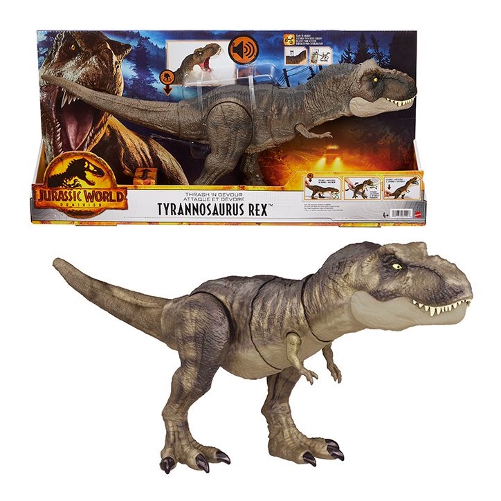 Khủng long bạo chúa có âm thanh T-Rex MATTEL